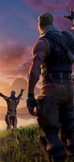Fortnite Sura ya 2 Msimu wa 7 — Motorola Edge 70 Max Picha ya Ukuta