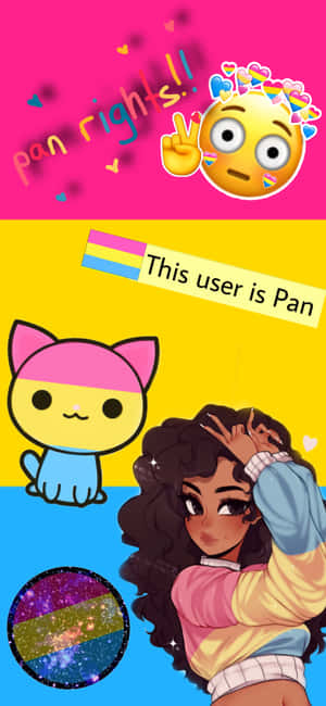 Mandhari ya Pansexual — OnePlus Ace Picha ya Ukuta