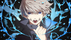 Wavulana wa Anime Toge Inumaki Mrembo Fanart — Anime Picha ya Ukuta