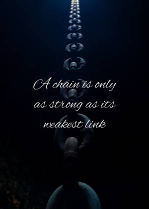 Preview wallpaper chain, strength, weakness, link, phrase — Oppo Pad 5 Picha ya Ukuta