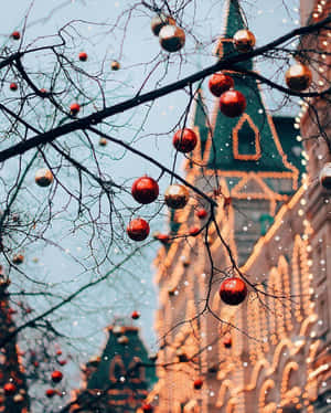 Picha za Kipande cha Krismasi — Krismasi aesthetic Picha ya Ukuta