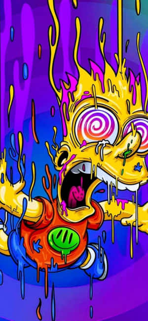 Simpsons background — Redmi Turbo 5 Max Picha ya Ukuta