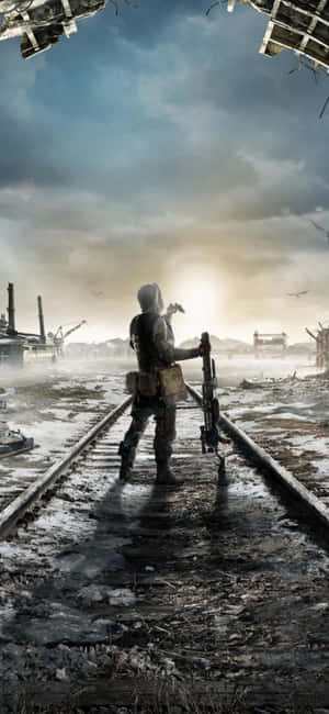 Iphone X Metro Exodus Background — POCO C81 Picha ya Ukuta