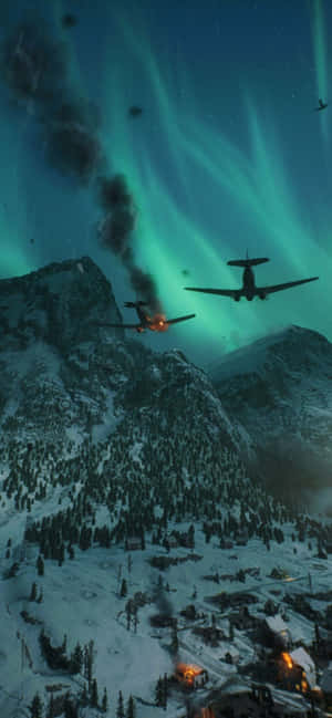 Hd Battlefield V Background — Vivo S30 Picha ya Ukuta