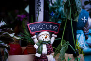 Welcome Background — MacBook Pro 14 Picha ya Ukuta