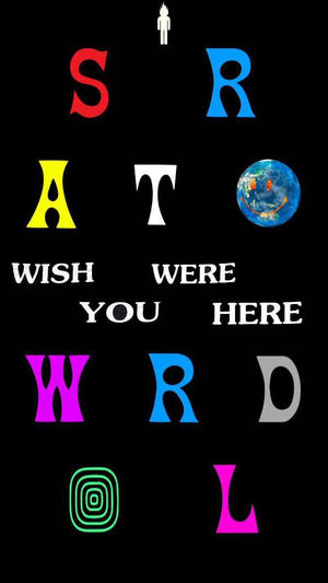 Cool Astroworld text wallpaper with amazing color design. — Hifadhi Betri Picha ya Ukuta