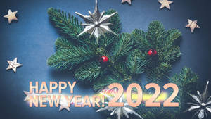 Welcoming 2022 with Sparkling Fireworks — Studio Display Picha ya Ukuta