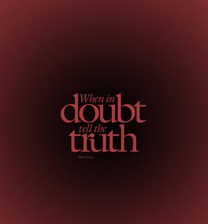 When In Doubt Quotes wallpaper — Oppo Find N6 Picha ya Ukuta