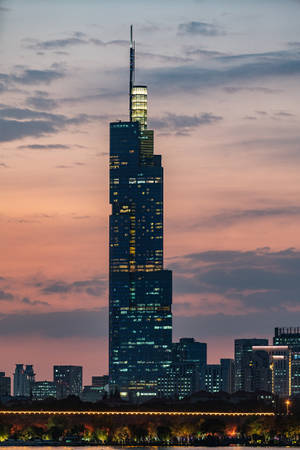 Willow Tower Mwanga Mrefu — Huawei MatePad 11.5 S (2025) Picha ya Ukuta