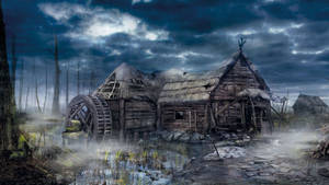 Witcher 3 Abandoned Home wallpaper. — 2560x1440 Picha ya Ukuta