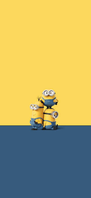 Despicable Me Minion Iphone [wallpaper] — Oppo K Picha ya Ukuta