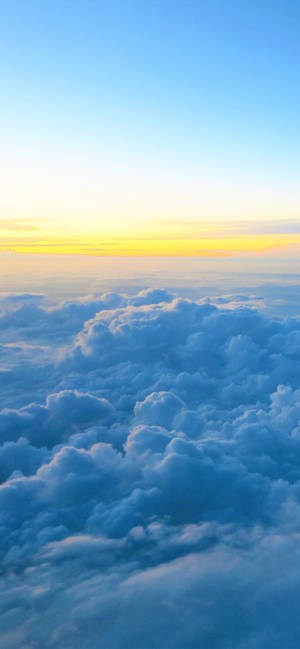 Clouds Phone — iPhone 14 Pro Max Picha ya Ukuta