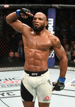 Yoel Romero Salutation At UFC 205 — Vivo Pad5 Picha ya Ukuta