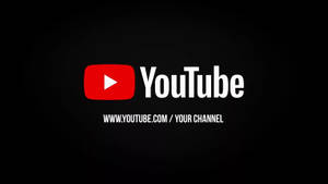 YouTube Kituo Cheusi Mweusi Wallpaper — Hifadhi Betri Picha ya Ukuta
