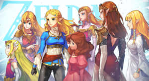 Zelda mandhari — Zelda Picha ya Ukuta